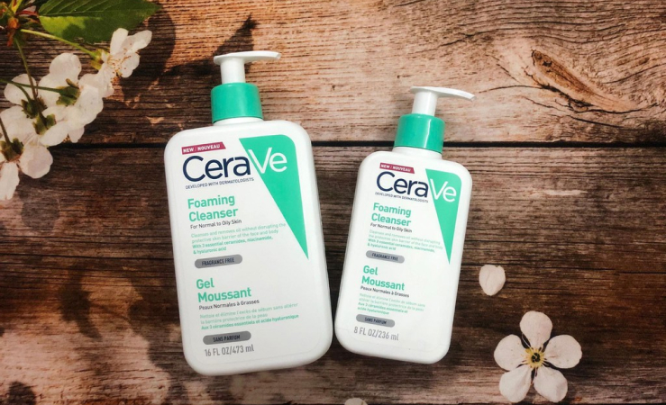 Sữa rửa mặt Cerave cho da mụn