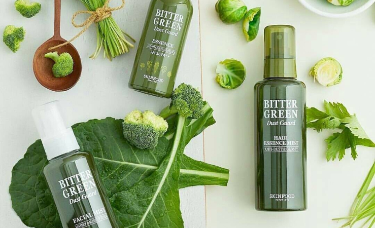 Skinfood Bitter Green Dust Guard Hair Essence Mist